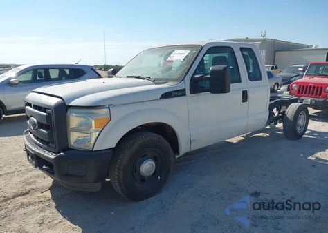 2013 Ford F-250 Xl из США, поврежденный, VIN 1FT7X2A62DEA09882